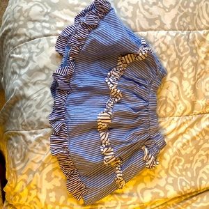 Crewcuts size 2 blue cotton skirt